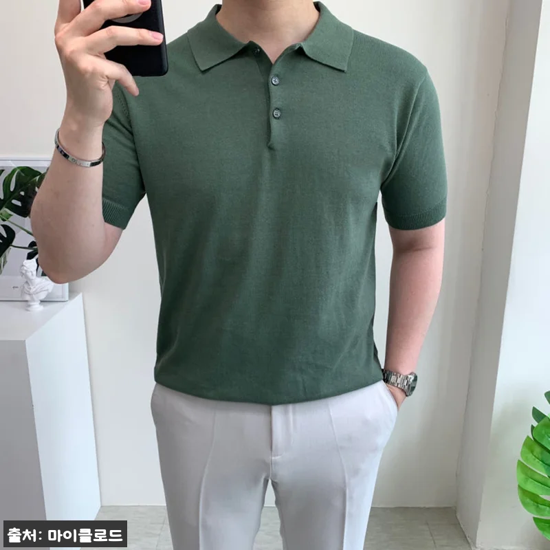 남자 머슬핏반팔 카라티 PK 26,900원, 여름 코디 전 옵션부터 체크한 구매 포인트 15 남자 머슬핏반팔 카라티 PK 26,9 관련 이미지 5