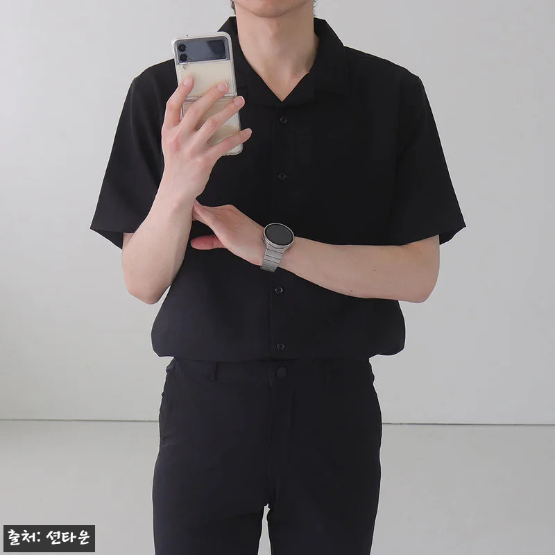 남자반팔셔츠 오버핏 링클프리 구김없는 남자린넨셔츠, 여름 데일리룩으로 눈여겨볼 이슈템 14 남자반팔셔츠 오버핏 링클프리 구김없는 관련 이미지 5