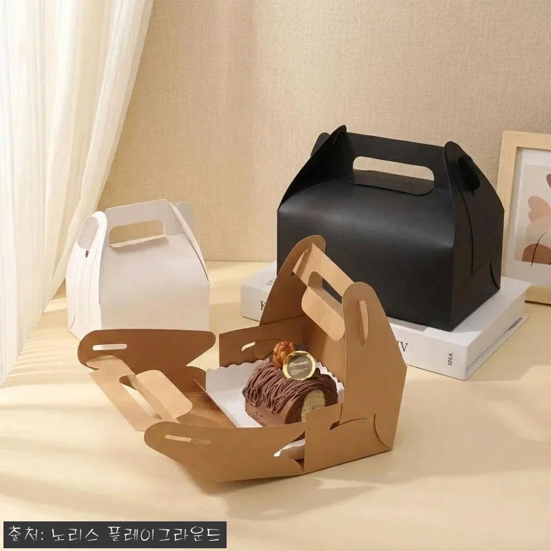 손잡이 선물상자 포장박스 크라프트색 관련 이미지 6