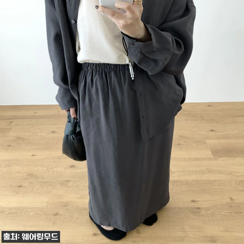 당일발송 어토프 라보 스커트 밴딩 롱 관련 이미지 6