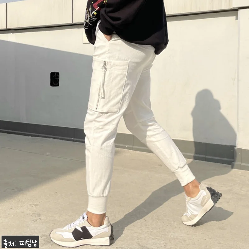 남자 브라이연 봄 가을 면 스판 지퍼 카고 조거팬츠, 과하지 않은 스트릿룩 찾을 때 눈여겨볼 이슈템 18 남자 브라이연 봄 가을 면 스판 지퍼 관련 이미지 6