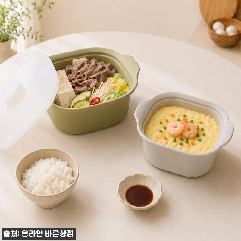 실리가든 국산 실리콘 찜기 600ml 찐후기, 전자레인지 계란찜부터 이유식까지 간편한 이슈템 17 실리가든 국산 실리콘 찜기 600ml 관련 이미지 6