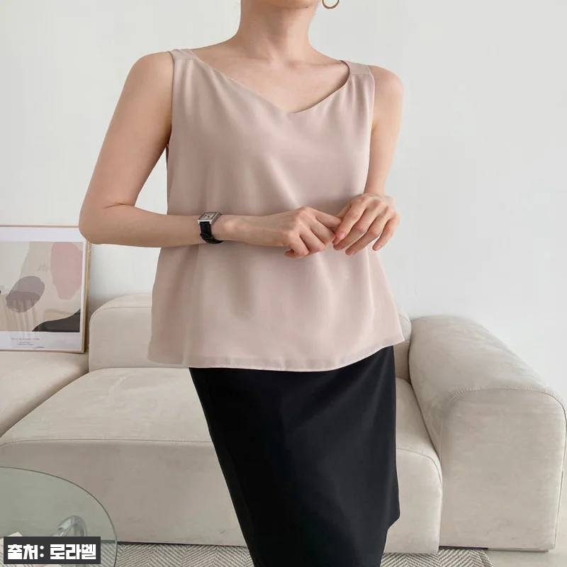 테노 여성 여름블라우스, 출근룩에 더 관련 이미지 7