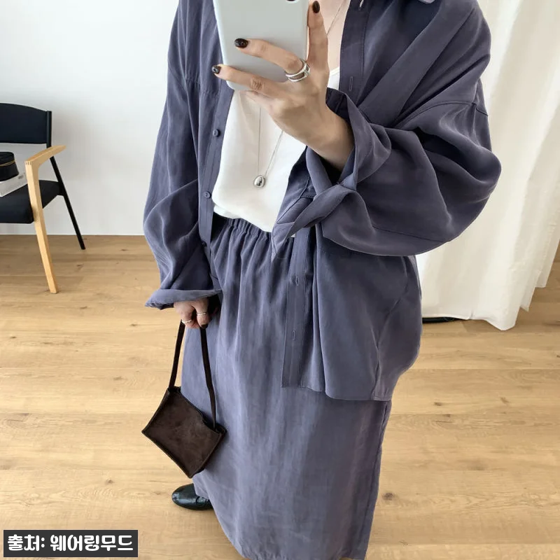 당일발송 어토프 라보 스커트 밴딩 롱 관련 이미지 7