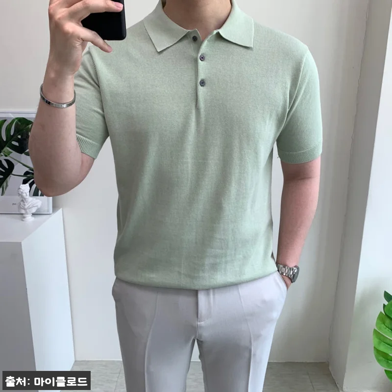 남자 머슬핏반팔 카라티 PK 26,900원, 여름 코디 전 옵션부터 체크한 구매 포인트 17 남자 머슬핏반팔 카라티 PK 26,9 관련 이미지 7