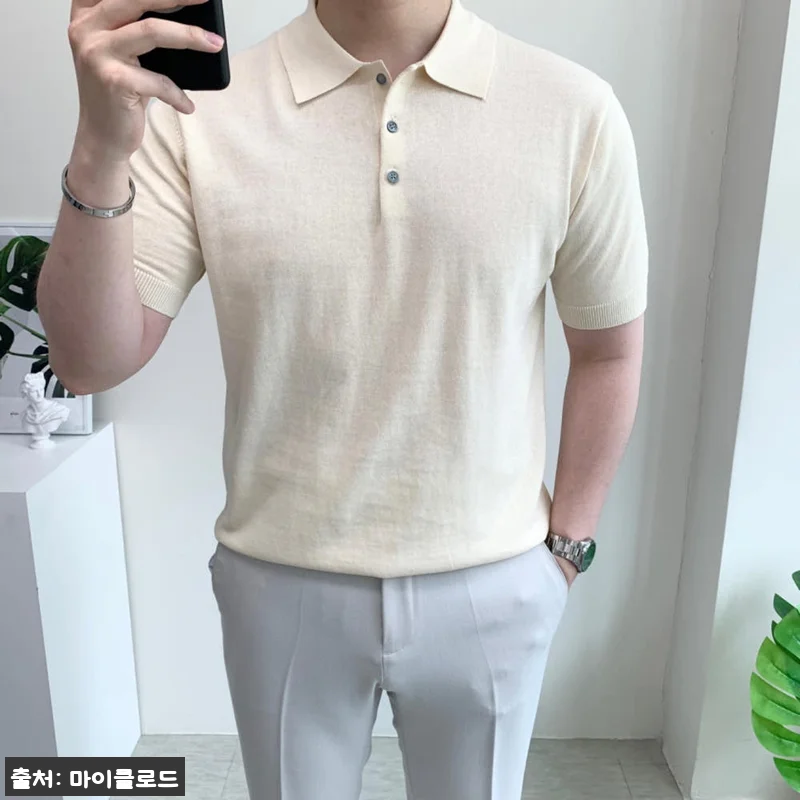 남자 머슬핏반팔 카라티 PK 26,900원, 여름 코디 전 옵션부터 체크한 구매 포인트 18 남자 머슬핏반팔 카라티 PK 26,9 관련 이미지 8