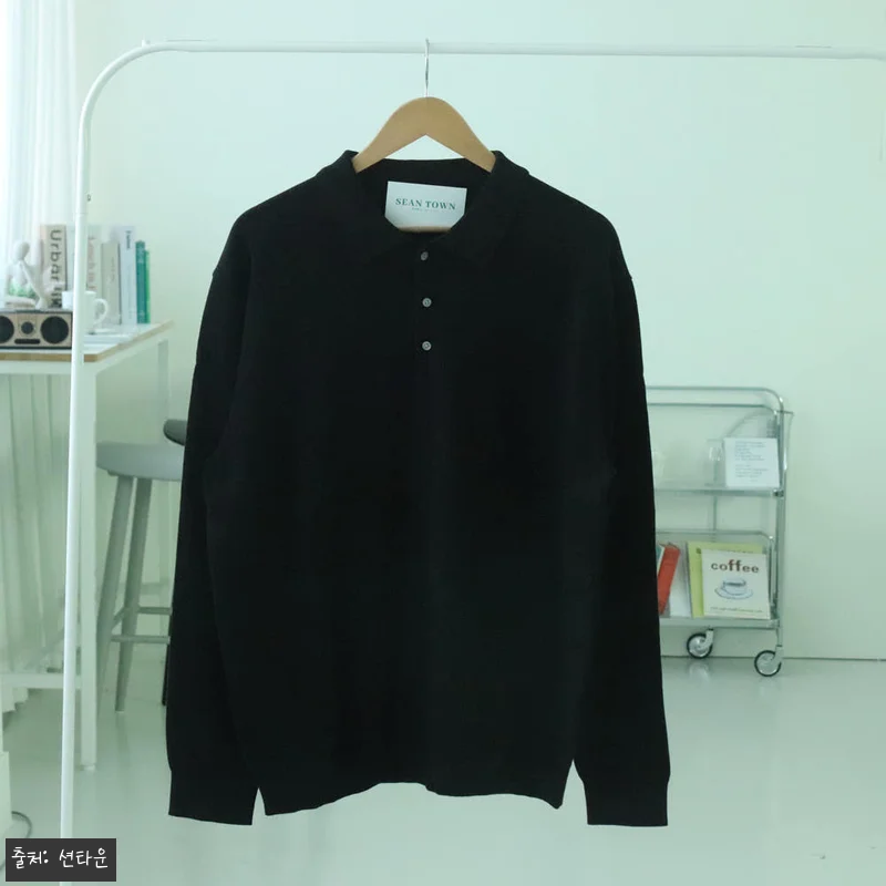 남자니트 단가라 카라 헨리넥 니트, 관련 이미지 9