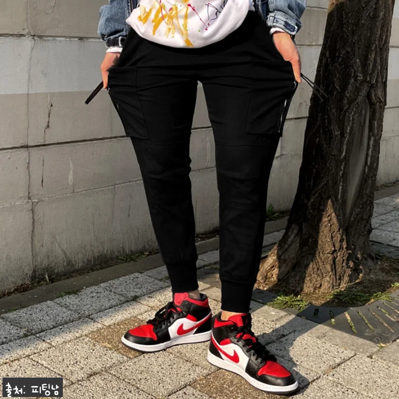 남자 브라이연 봄 가을 면 스판 지퍼 카고 조거팬츠, 과하지 않은 스트릿룩 찾을 때 눈여겨볼 이슈템 21 남자 브라이연 봄 가을 면 스판 지퍼 관련 이미지 9