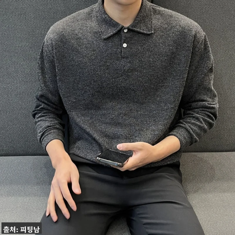 1+1 남자 얼스테드 봄 가을 카라 니트 11컬러, 데일리룩 고민 줄여주는 깔끔한 이슈템 21 1+1 남자 얼스테드 봄 가을 카라 관련 이미지 9