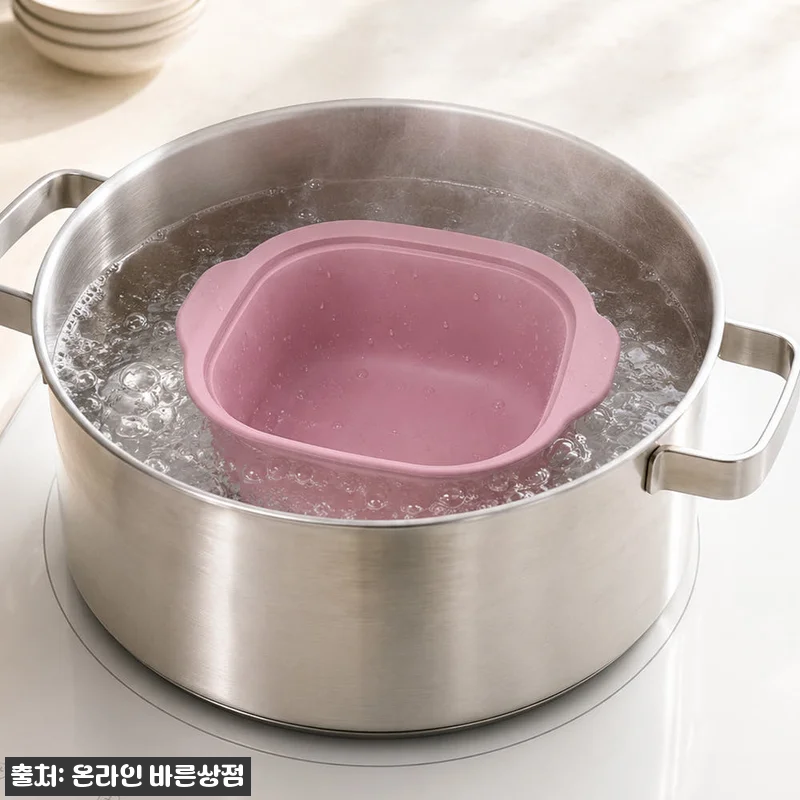 실리가든 국산 실리콘 찜기 600ml 찐후기, 전자레인지 계란찜부터 이유식까지 간편한 이슈템 20 실리가든 국산 실리콘 찜기 600ml 관련 이미지 9