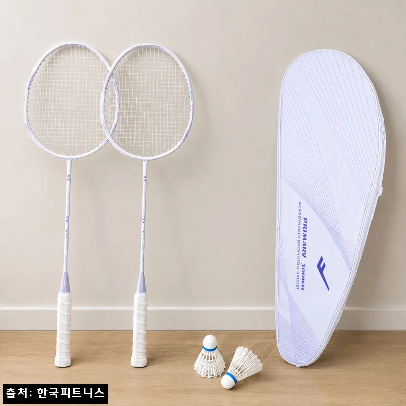 프로스펙스 배드민턴라켓 PRIMARY-300WH 세트, 입문용으로 눈길 가는 41% 할인 구성