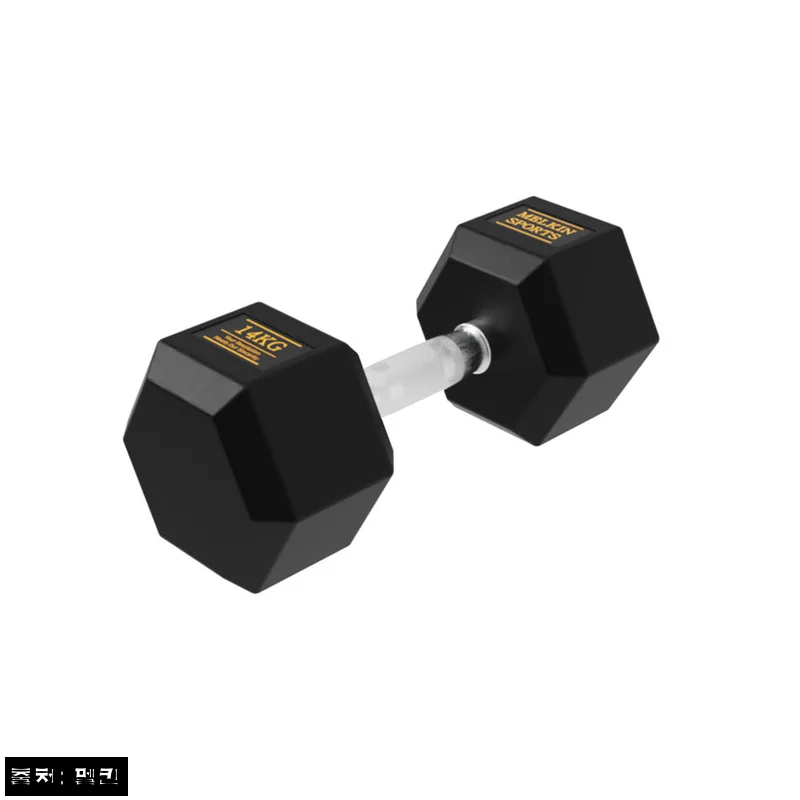 멜킨 고무 육각 덤벨 14kg, 홈짐 근력운동용으로 가격부터 체크한 구매 포인트