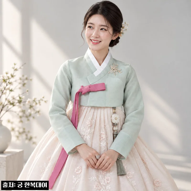 궁 한복대여 혼주 여성 결혼식 한복대여 80번, 행사 전 꼭 확인할 대여 조건