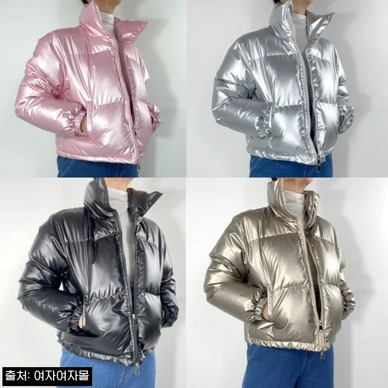 여자여자몰 레트로 투웨이 글로시 숏패딩, 컬러 포인트가 돋보이는 크롭패딩 정보 정리