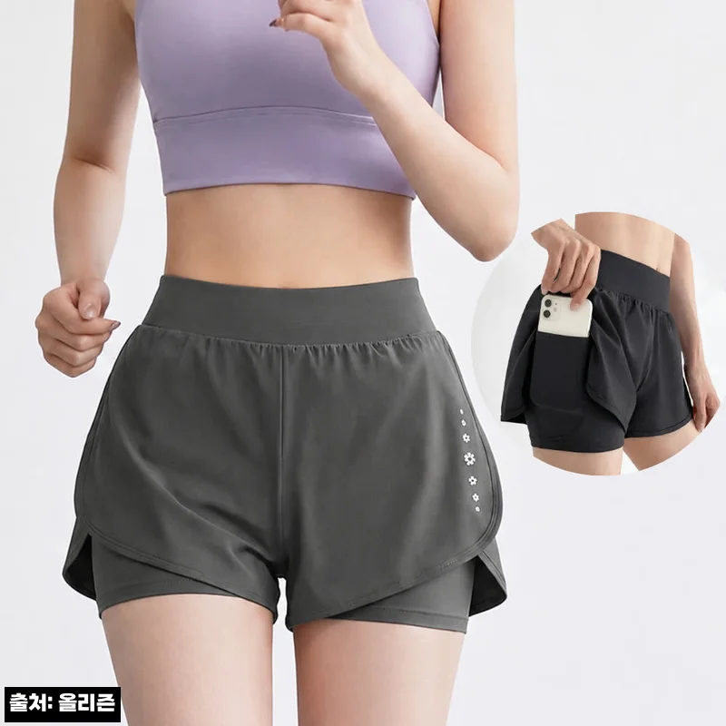 올리즌 여성 투인원 쇼츠, 8,300원에 챙기는 러닝·헬스 필수 운동복 팬츠
