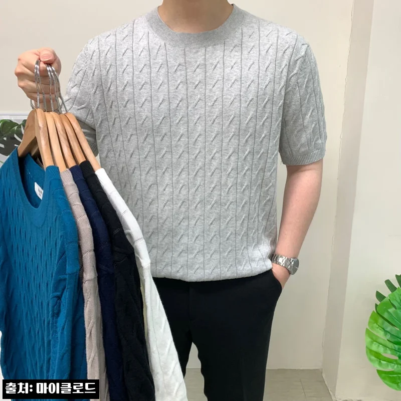 남자반팔니트 남성여름니트 세미오버핏 린넨, 33,900원 할인 혜택까지 꼼꼼히 본 구매 전 체크 후기