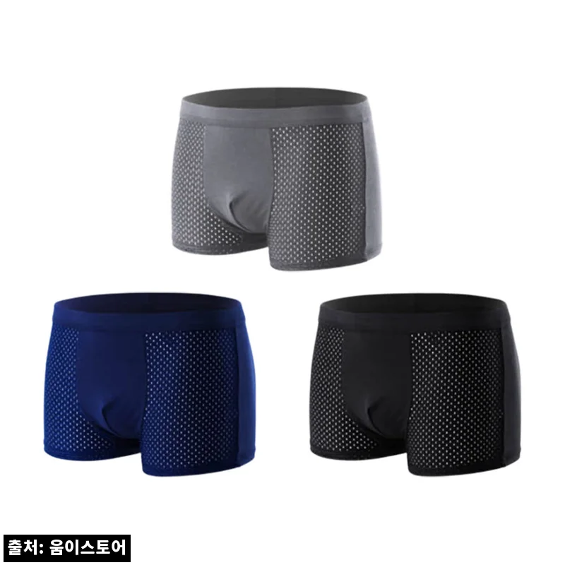 L-2XL 여름 메쉬 드로즈, 5,500원으로 확인한 남성 빅사이즈 쿨 팬티 구매 포인트
